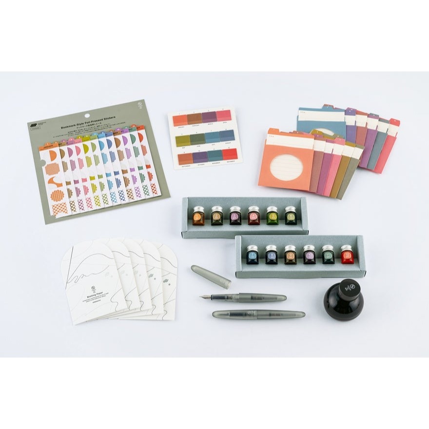 【預購】HOBO日手帳週邊 TSUKI no IRO 吸墨紙 5入 月份代表色  2027 HOBONICHI-細節圖9