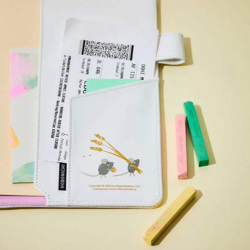✅【預購】HOBO日手帳外皮 A5大本 李歐・李奧尼 田鼠阿佛 colors 書衣 書皮 2027 HOBONICHI-細節圖5