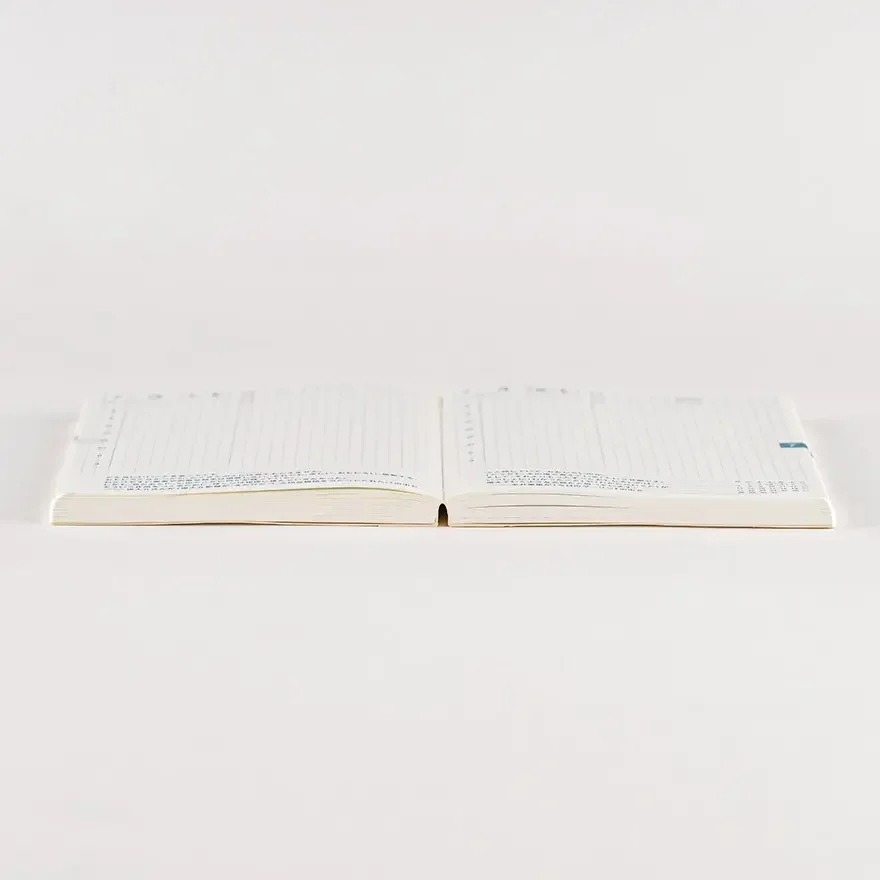 【預購】HOBO日手帳2027年本體(內頁) A6文庫本 Avec (日文版 上下半年分冊 週一起始)贈三色筆+橡實吊飾-細節圖7