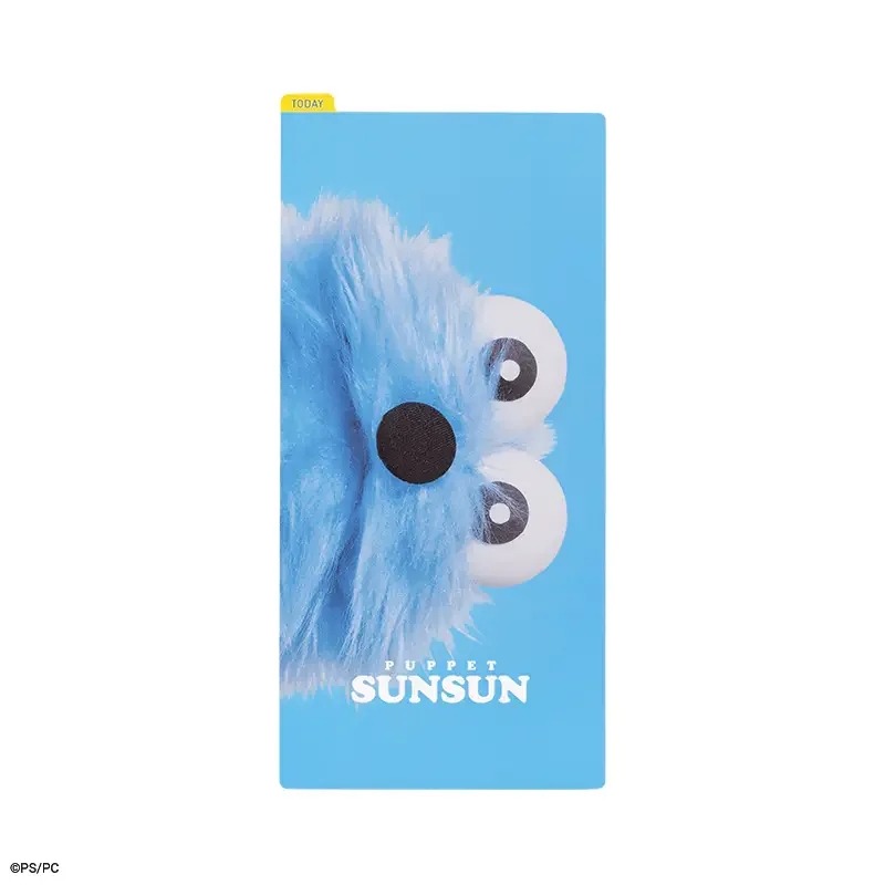 【預購】HOBO日手帳 墊板尺 PUPPET SUNSUN 帕比順順 A6/weeks/A5三種尺寸 2027 手帳週邊-規格圖10