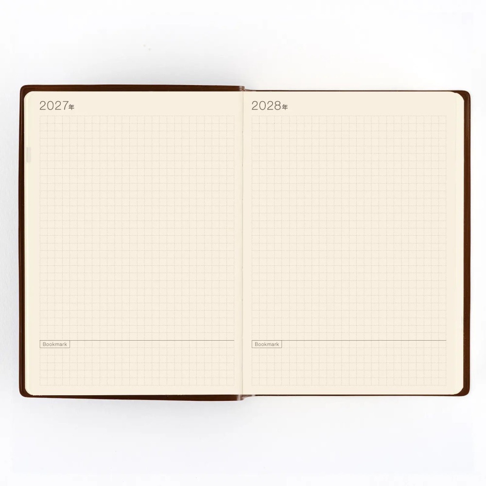 【預購】HOBO日 五年手帳 A6文庫本 2027~2031年 (可加購5年手帳專用書衣) HOBO手帳 特典橡實吊飾-細節圖7