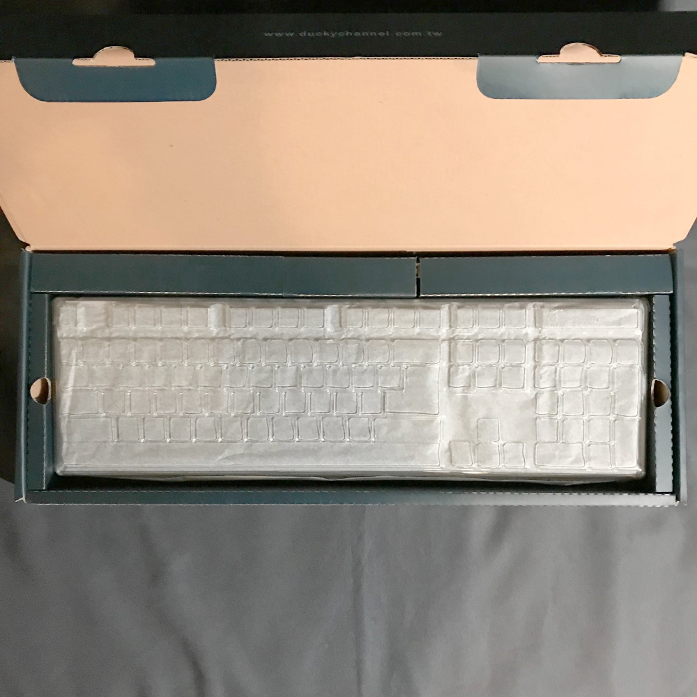 創傑 Ducky ONE PBT 沙灰版機械式鍵盤 無背光（青軸中文 正刻）-細節圖2