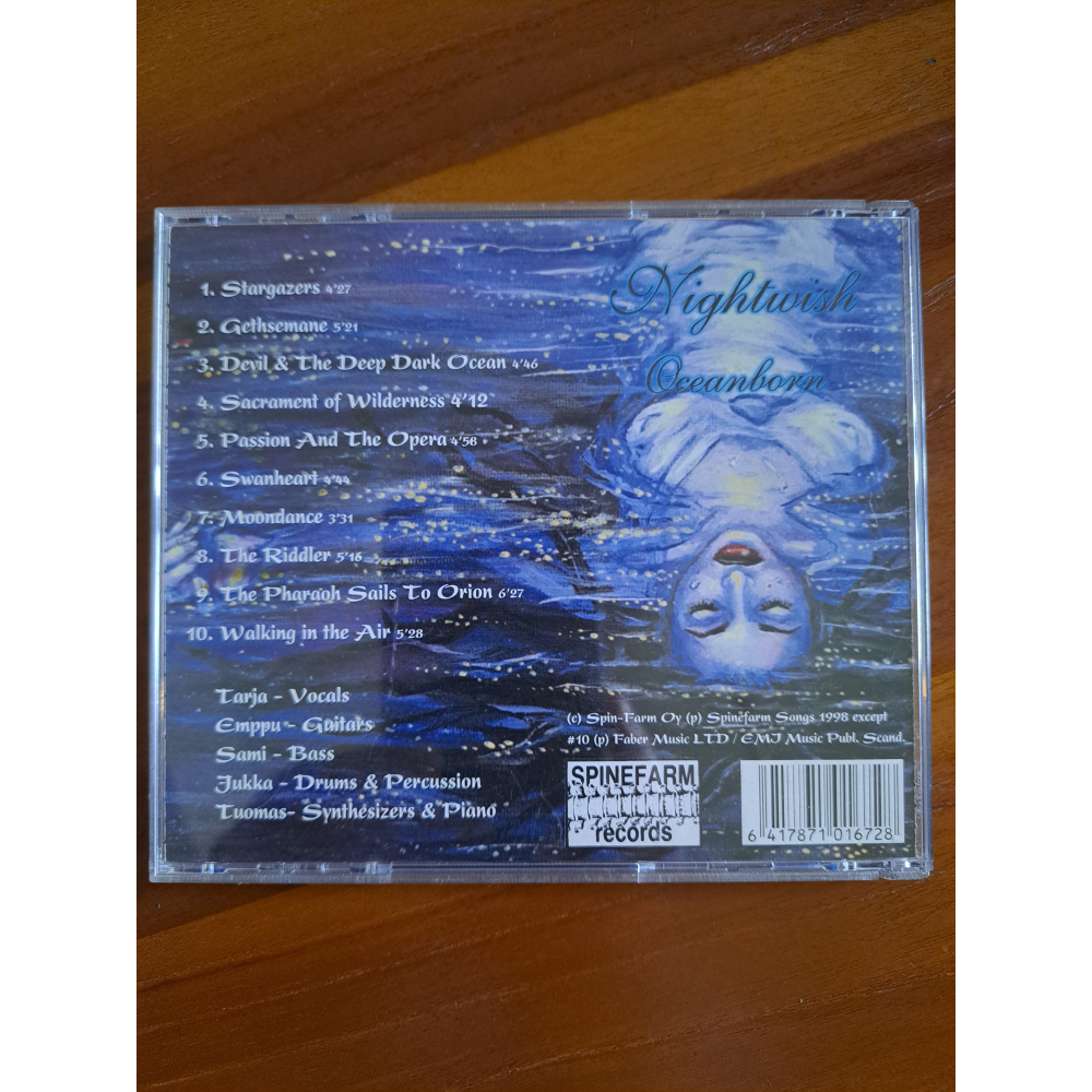 [芬蘭 Power Metal] Nightwish - 1998 - Oceanborn-細節圖2