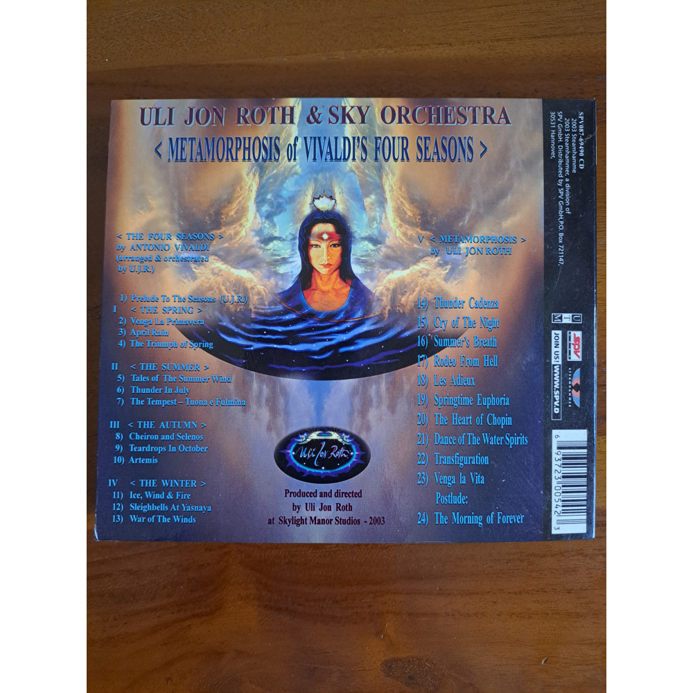 前Scorpion樂隊吉他手 Uli Jon Roth - 2007 - Metamorphosis-細節圖2