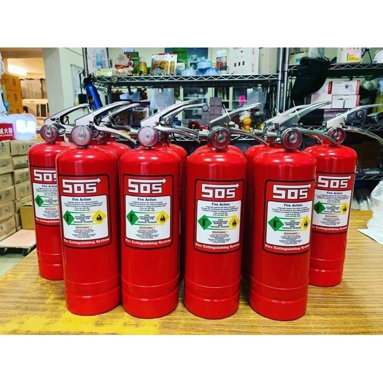 最便宜H.S.消防器材 5P高效能潔淨氣體 HFC-236/HFC-227 紅瓶-細節圖3