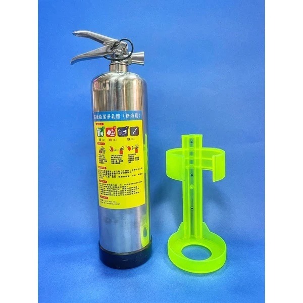 最便宜H.S.消防器材 免運費 實用款車用 HFC-236高效能氣體 3型車用滅火器 瓶身加厚不銹鋼型氣-永久免換藥-細節圖2