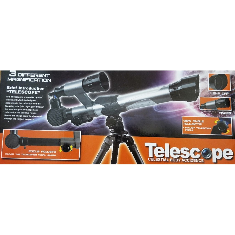 天文望遠鏡 / 20-40倍鏡 / 3種放大倍率 / 探索宇宙 / 天文知識-細節圖2