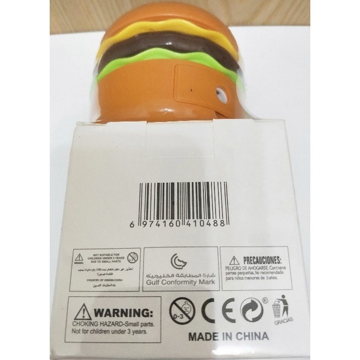 漢堡小夜燈 / 創意迷你檯燈 / 帶捲筆刀 /  睡眠燈 / 床頭燈-細節圖4