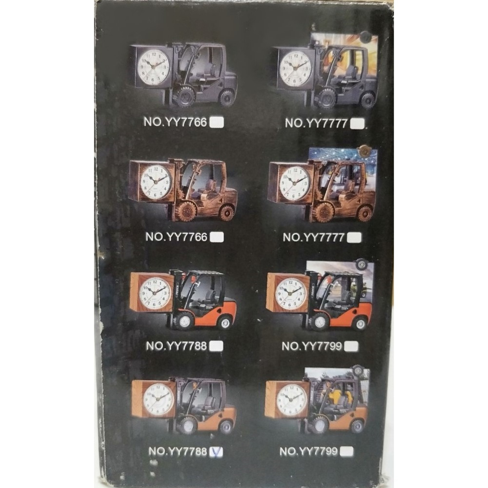 堆高機造型時鐘 / 創意時鐘 / 起重機鬧鐘 / 精緻的時鐘-細節圖2