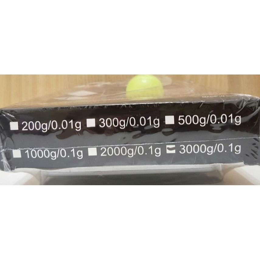 小型料理電子秤 / 迷你平台秤 / 3000g~0.1g / 烘培秤 / 方型料理秤-細節圖3