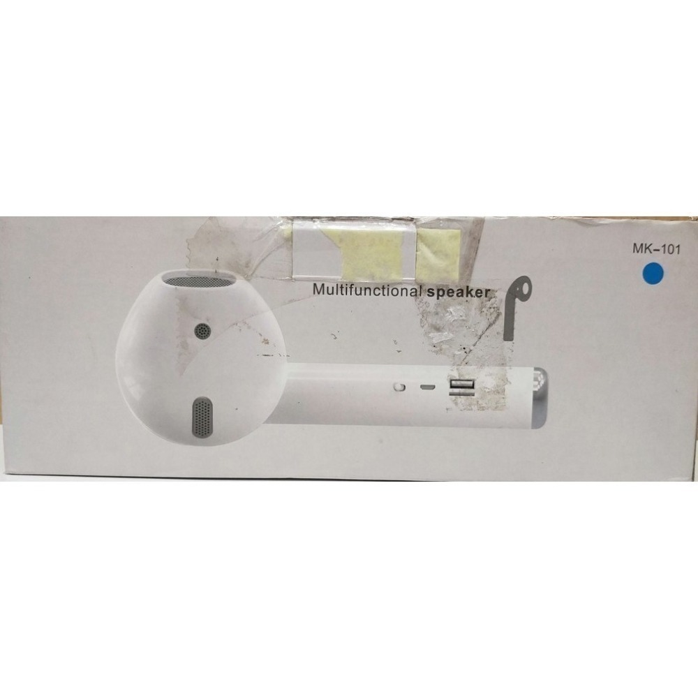 MK-101 巨型耳機揚聲器 / 音響 / 調頻收音機 / TF卡 / USB / 擺飾 / 藍色款 / 綠色款-細節圖2