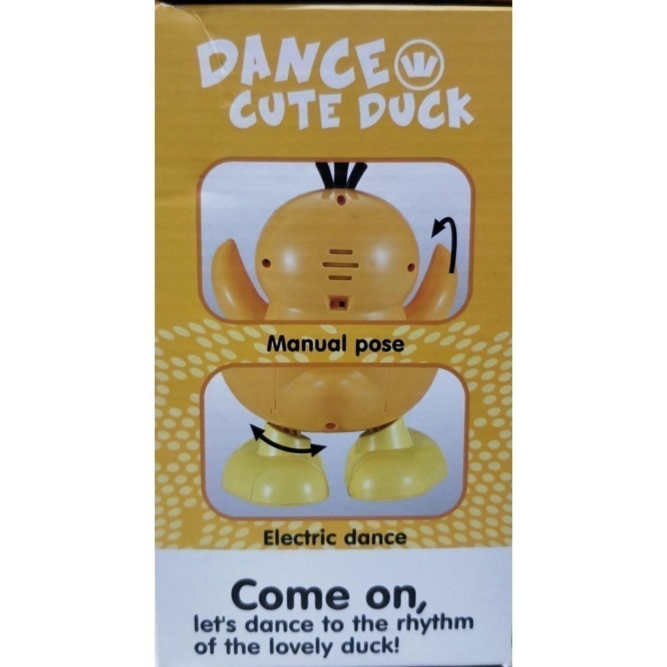 神奇寶貝 / 萌趣 可達鴨 / 可愛的鴨子 音樂跳舞 / 寶可夢 / 跳舞搖擺 / 玩具-細節圖2