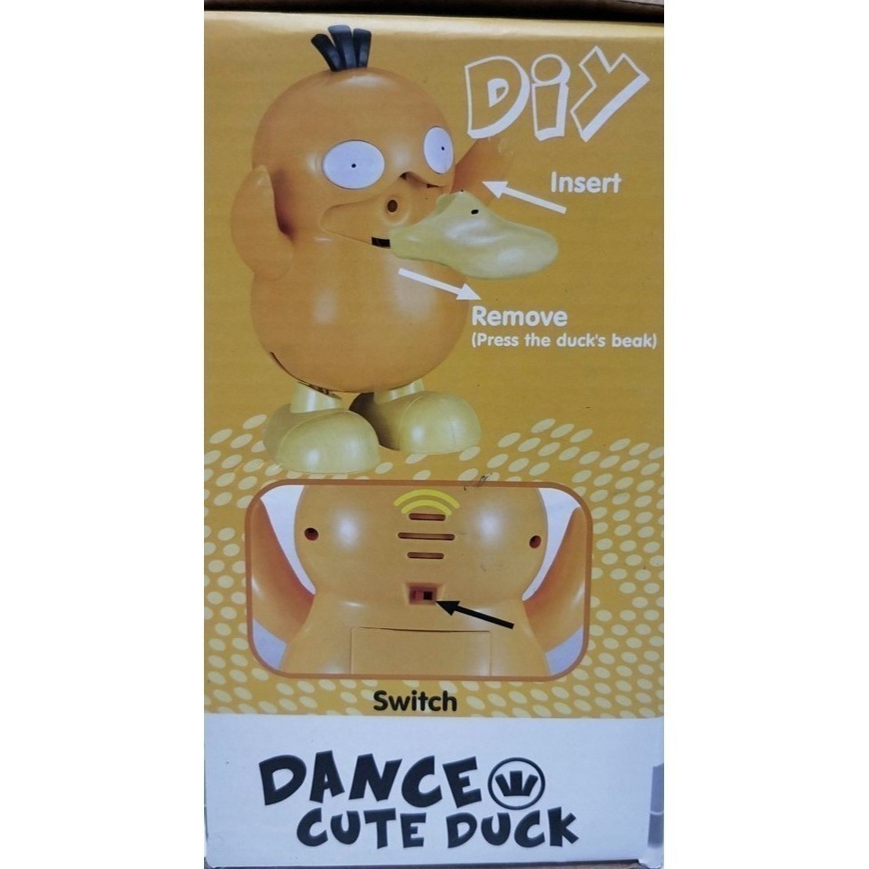 神奇寶貝 / 萌趣 可達鴨 / 可愛的鴨子 音樂跳舞 / 寶可夢 / 跳舞搖擺 / 玩具-細節圖3