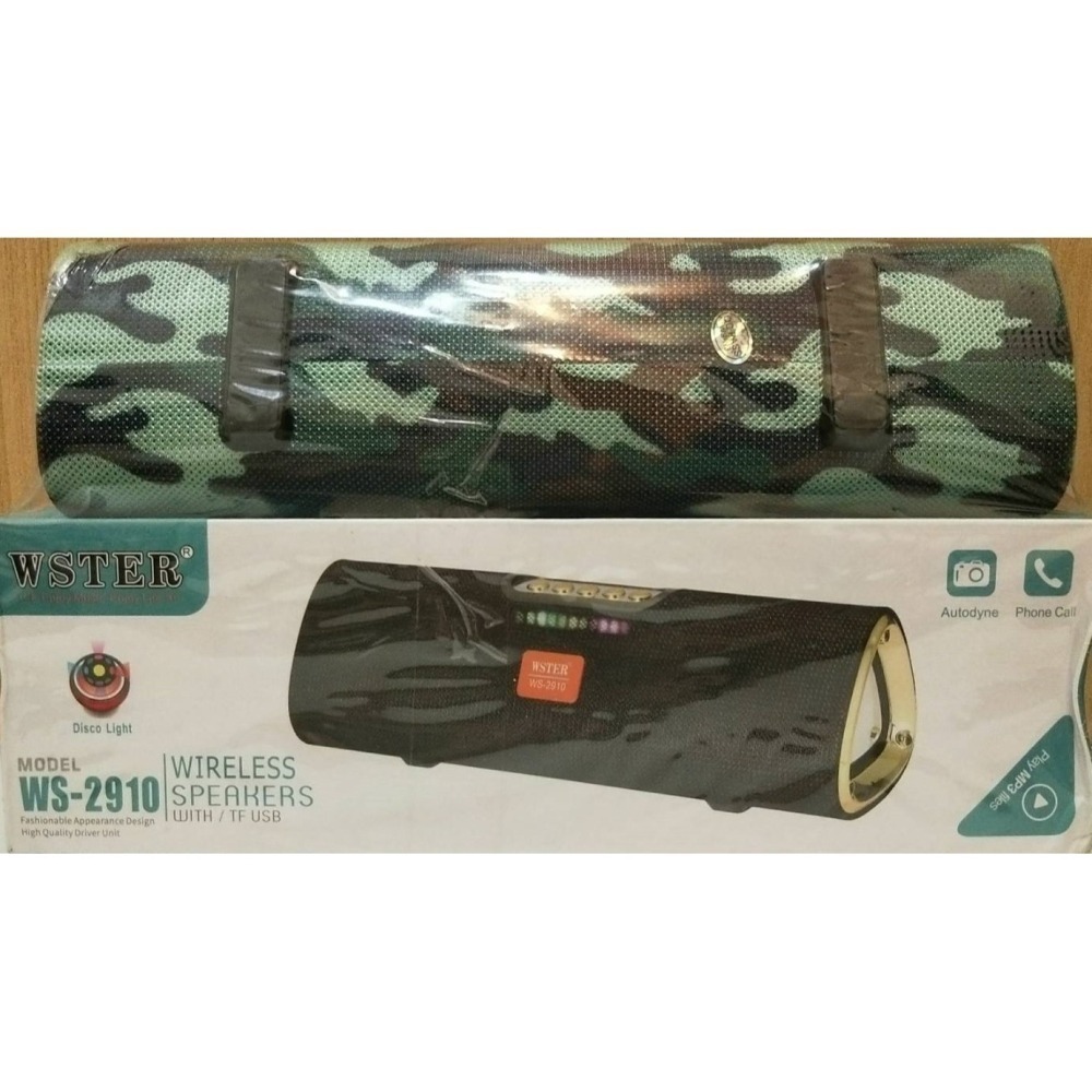 WSTER 揚聲器 / WS-2910 角型藍芽音箱 / TF卡 / USB / FM收音機-細節圖2