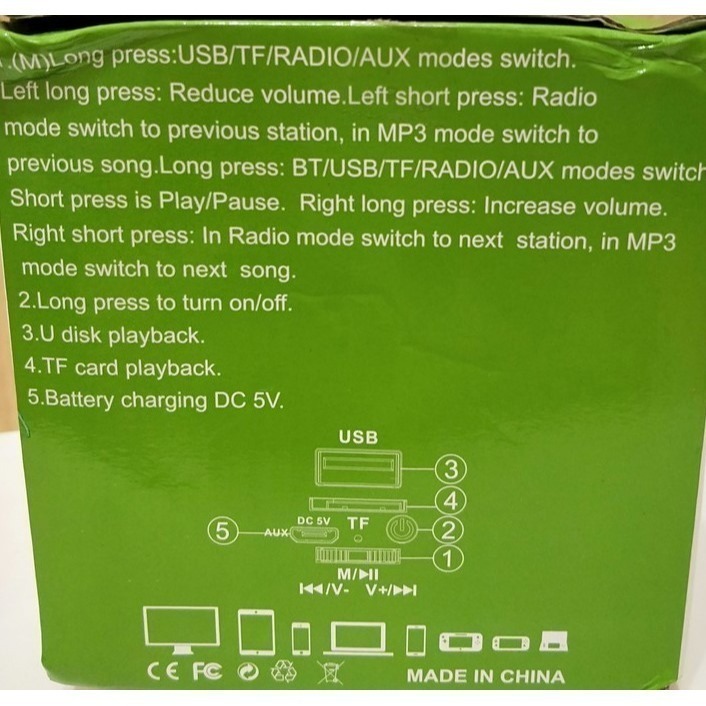 飛機造型 揚聲器 / CH-M118 藍芽喇叭 / TF卡-細節圖2