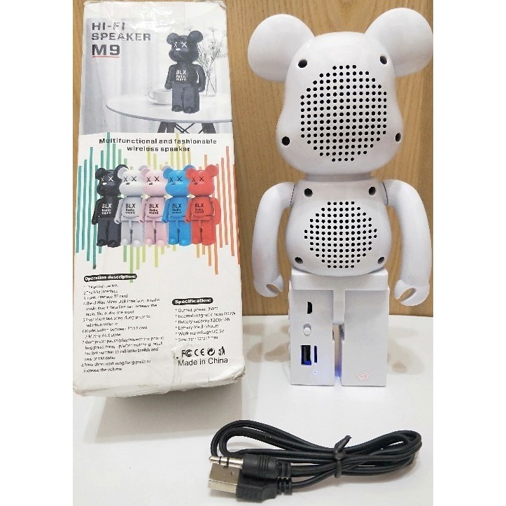 暴力熊藍牙音響 / 迷你暴力熊 / TF卡 / USB / 雙喇叭功率 / 時尚喇叭-細節圖2