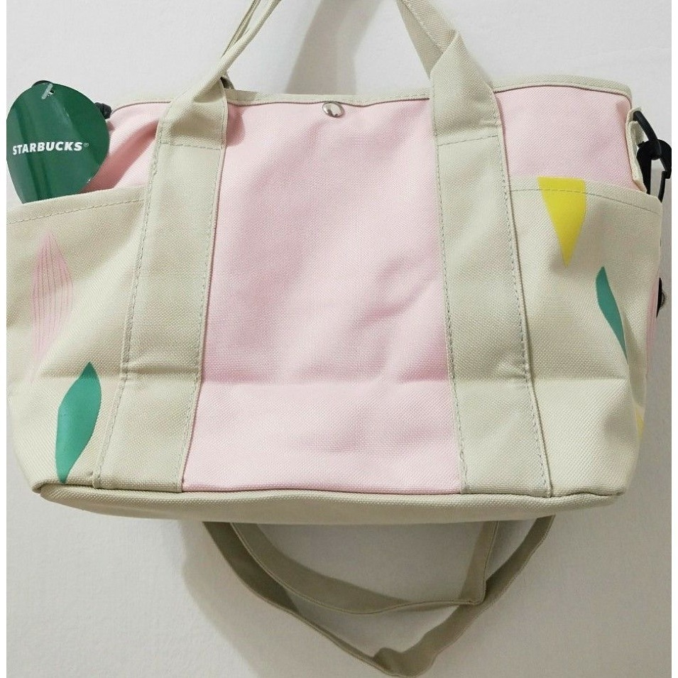STARBUCKS 夏日風情 保冷 托特包 / 星巴克 手提包 / 手提袋-細節圖2