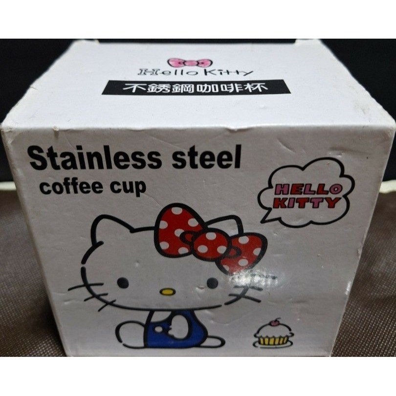Hello kitty 不鏽鋼咖啡杯 / 三麗歐 時尚咖啡杯 / 450ml 不鏽鋼杯-細節圖5