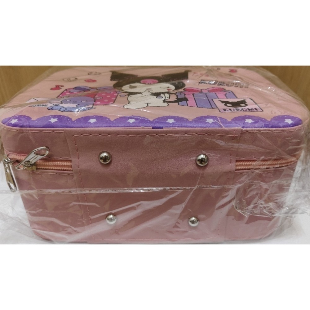 三麗鷗 酷洛米 收納盒 / 庫洛米 精緻旅行包 / 化妝包-細節圖3