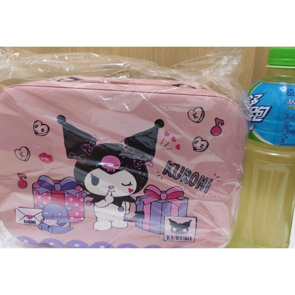三麗鷗 酷洛米 收納盒 / 庫洛米 精緻旅行包 / 化妝包-細節圖4