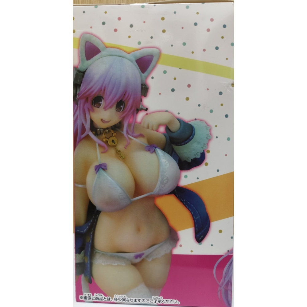 超級索尼子 / 貓女 / 貓裝 / 索尼子白貓 / 泳裝 / 比基尼 / 貓耳 / 巨無霸公仔-細節圖2