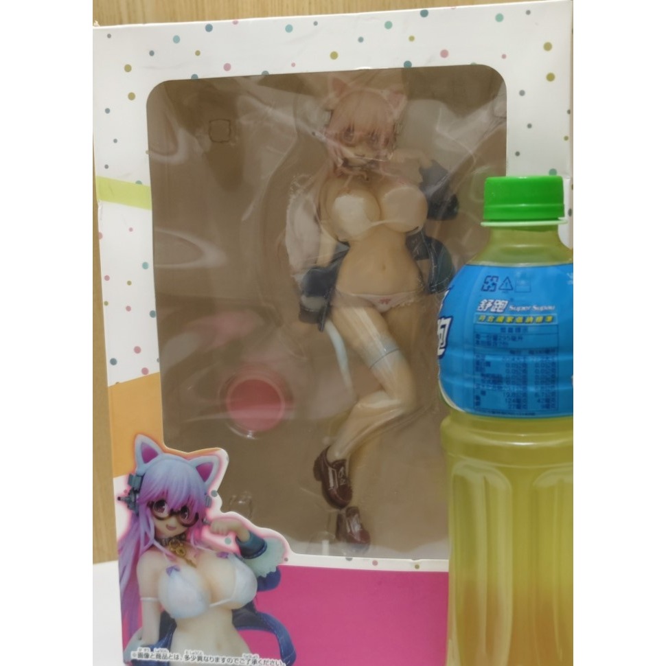 超級索尼子 / 貓女 / 貓裝 / 索尼子白貓 / 泳裝 / 比基尼 / 貓耳 / 巨無霸公仔-細節圖5