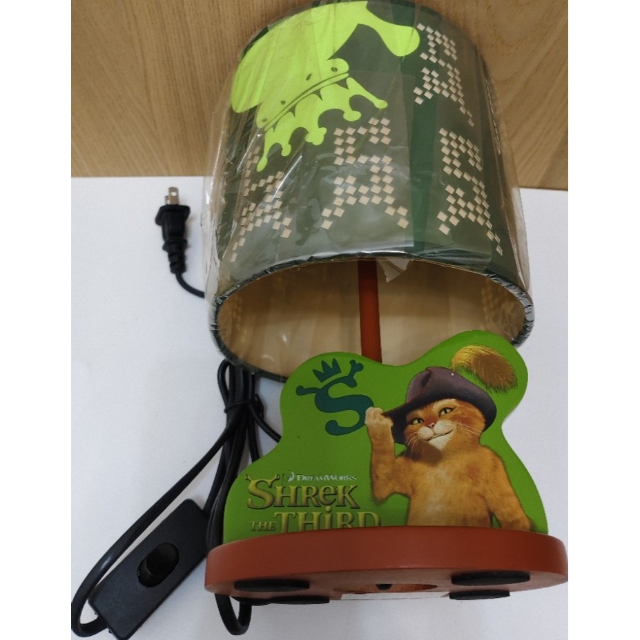 史瑞克桌燈 / 小夜燈 / 史瑞克 鞋貓劍客 桌燈-細節圖2