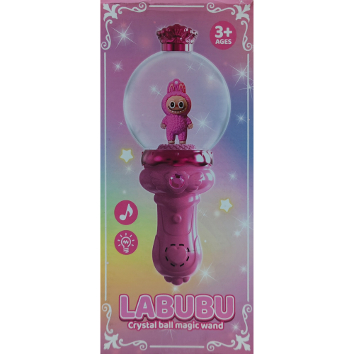 LABUBU 水晶球摩杖 / 拉布布 摩杖 / 音樂 / 玩具