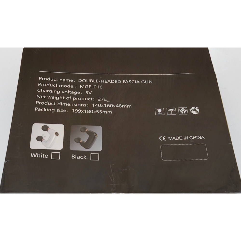 雙頭筋膜槍 / 雙頭按摩 / 5檔速度調節 / 深層舒緩-細節圖2