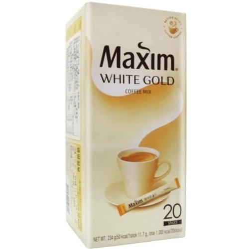 【市集樂購】韓國Maxim白金咖啡234g（11.7g x 20包）