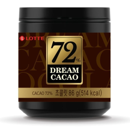 【市集樂購】韓國樂天骰子巧克力72%