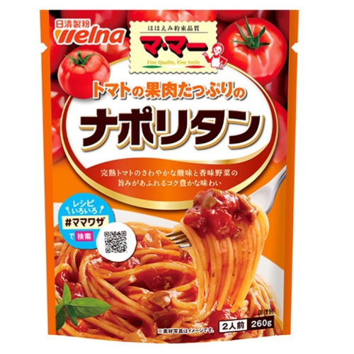 【市集樂購】日清媽媽拿坡里風味番茄義大利麵醬260g