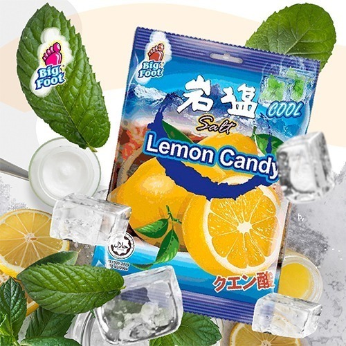 【市集樂購】馬來西亞 BF薄荷岩鹽檸檬糖138g