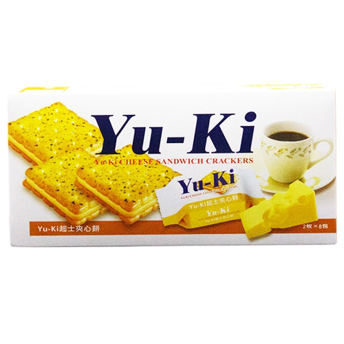 【市集樂購】YU-KI 起士夾心餅 (150g)