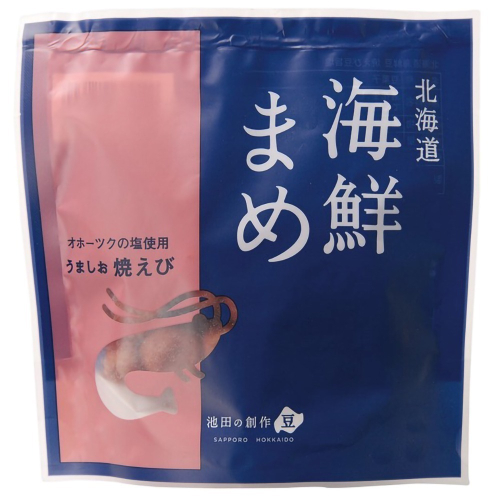 【市集樂購】日本 池田烤蝦風味花生豆果子 55g
