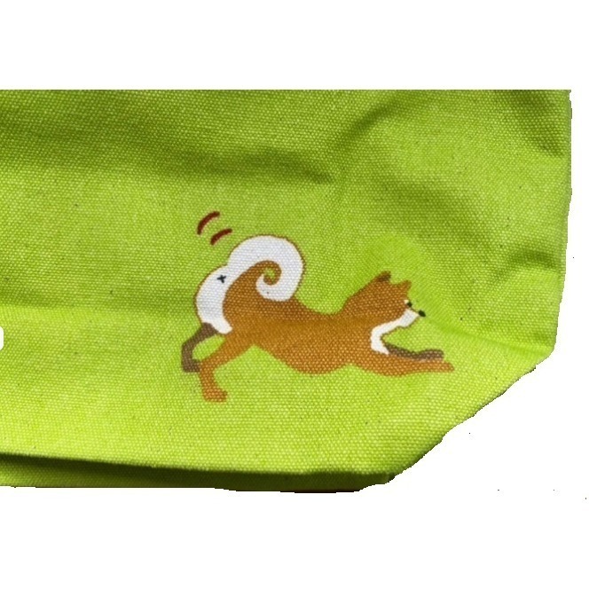 【市集樂購】Friendshill托特包-柴柴(綠)-細節圖2