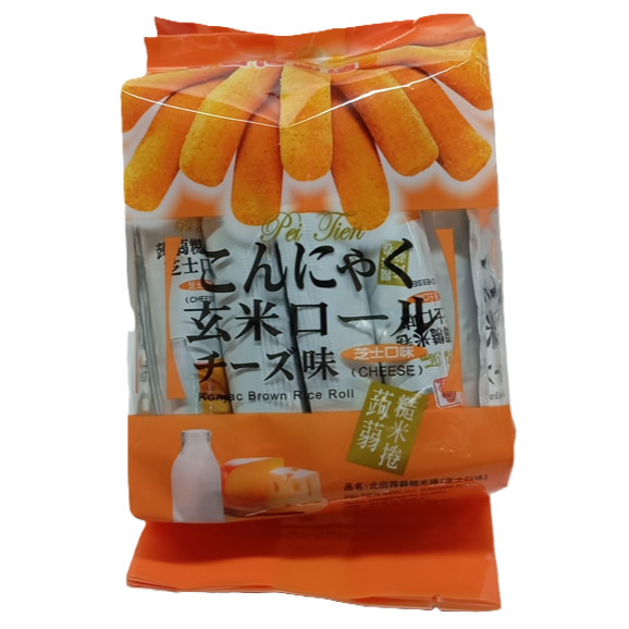 【市集樂購】北田蒟蒻糙米捲-芝士口味(160g)-細節圖2