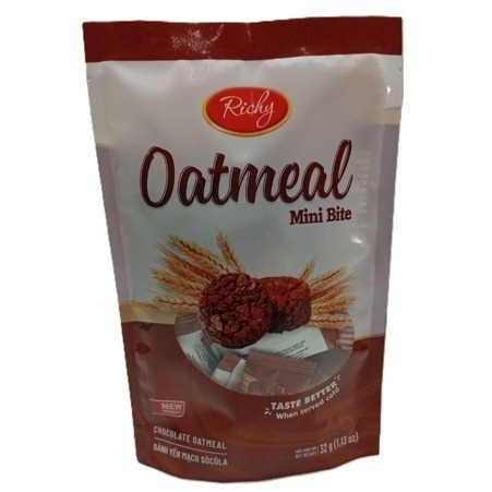 【市集樂購】瑞奇 迷你一口燕麥酥-巧克力風味(32g)-細節圖2