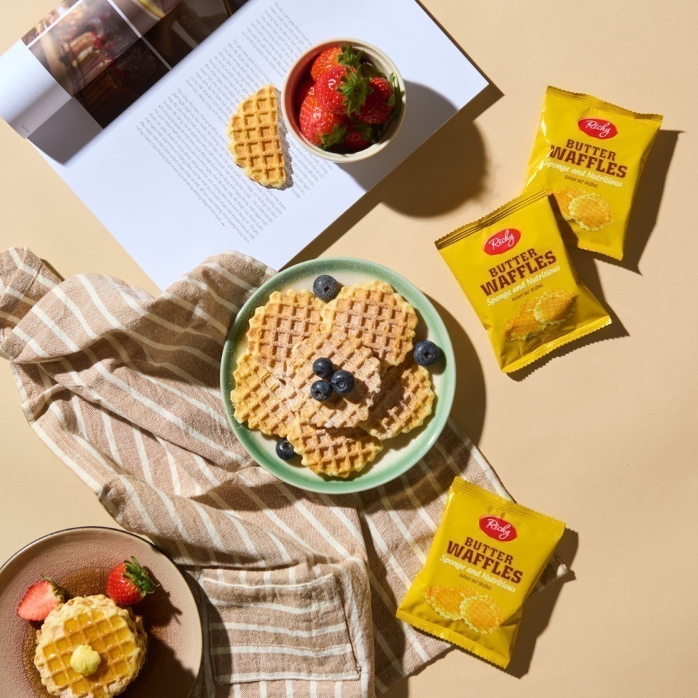 【市集樂購】瑞奇 富裕華芙奶油餅(270g)-細節圖7