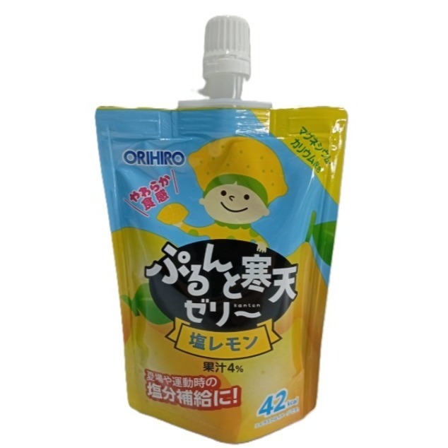 【市集樂購】ORIHIRO鹽檸檬風味寒天果凍飲(130g)-細節圖2