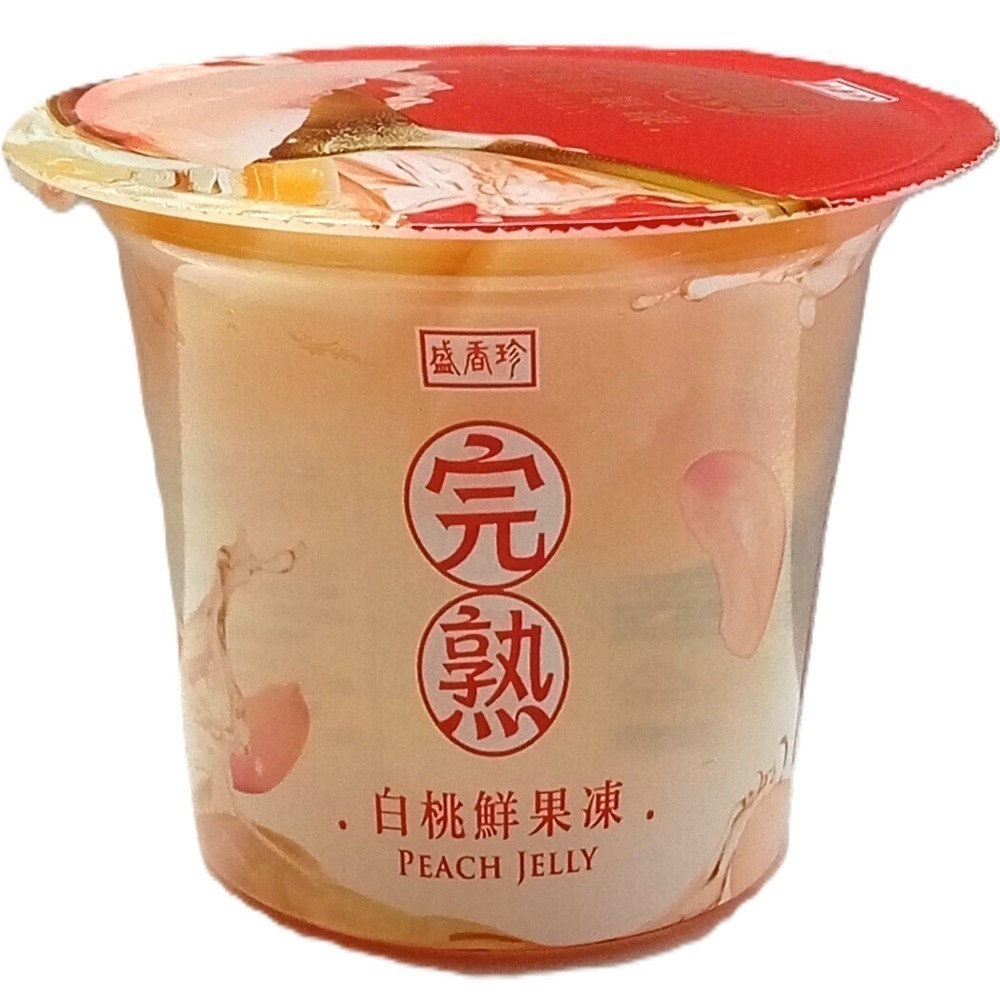 【市集樂購】完熟白桃鮮果凍(300g)-細節圖2