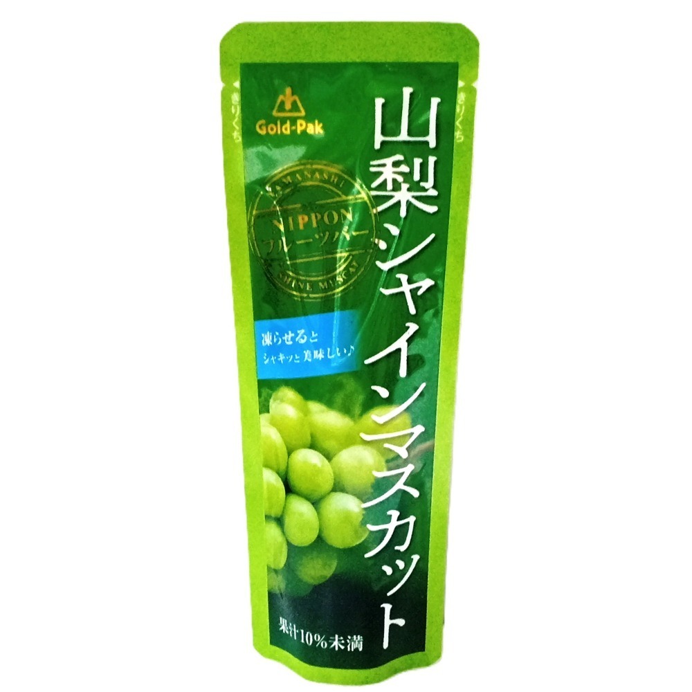 【市集樂購】Gold-Pak山梨麝香葡萄風味飲料棒(80g)-細節圖2