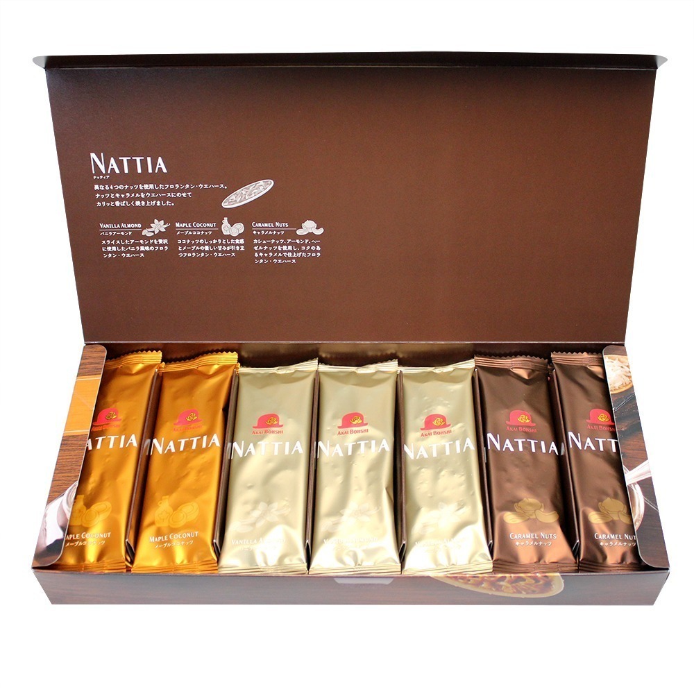 【市集樂購】紅帽子 娜緹婭船形餅 21枚裝(182.7g)(效期:2026/08/29)-細節圖5