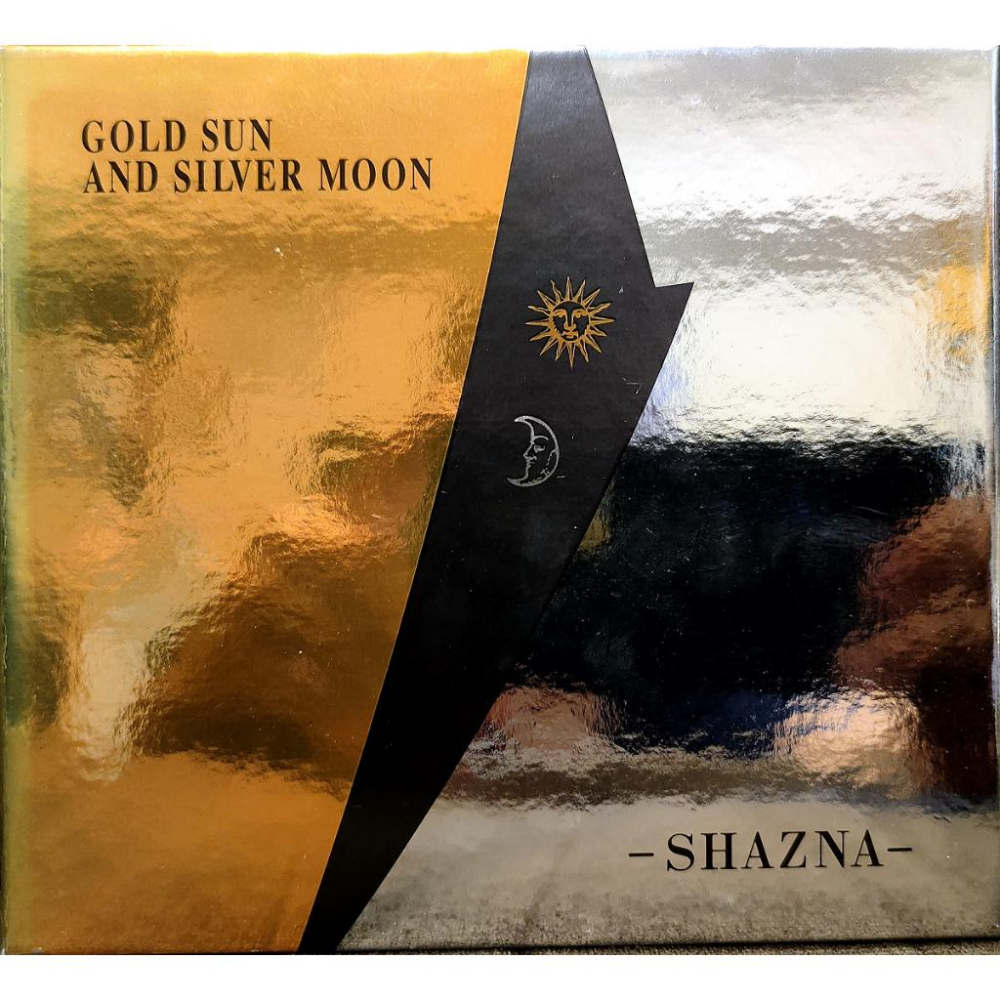 日本唱片-CD-日版 SHAZNA Gold Sun And Silver Moon 2CD+小CD 完整盒裝