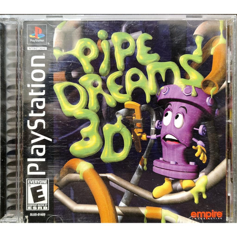 電玩遊戲-PS-Pipe Dreams 3D-SONY PS PS1