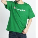 Champion 新色上架(美國冠軍)絕對正品歡迎面交 草寫文字T 圓領短袖T恤 GT23H 男生上衣 圓領衫 熱賣款-規格圖11
