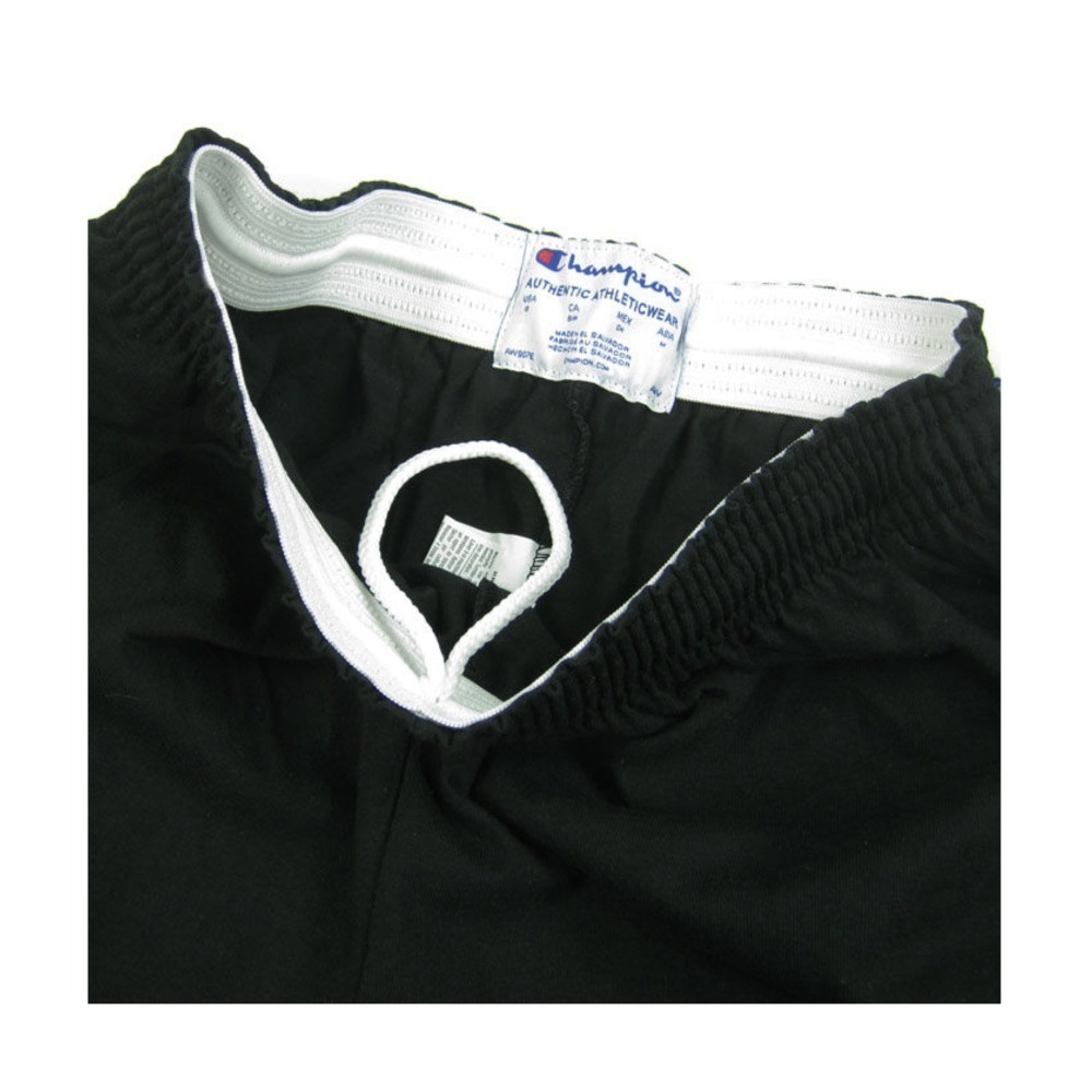 Champion 美國冠軍 純棉短褲 黑色 灰色運動短褲 棉褲 球褲 運動褲 鬆緊帶抽繩 休閒褲 睡褲 85653-細節圖7