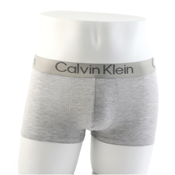 Calvin Klein 男士內褲 3件組 超柔軟現代莫代爾 貼身短版平口四角內褲 CK NB3187-900-細節圖3