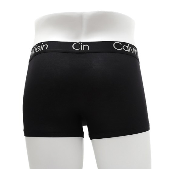 Calvin Klein 男士內褲 3件組 超柔軟現代莫代爾 貼身短版平口四角內褲 CK NB3187-900-細節圖4