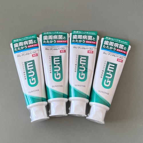台灣現貨 日本代購 GUM 牙周護理牙膏(直立式) 草本薄荷 120g
